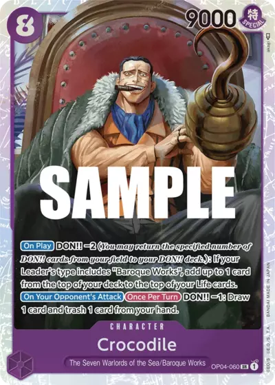 OP04-060 CROCODILE